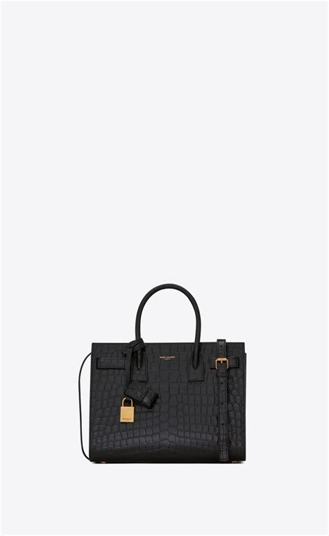 ysl sac de jour baby crocodile|SAC DE JOUR BABY IN MATTE CROCODILE EMBOSSED .